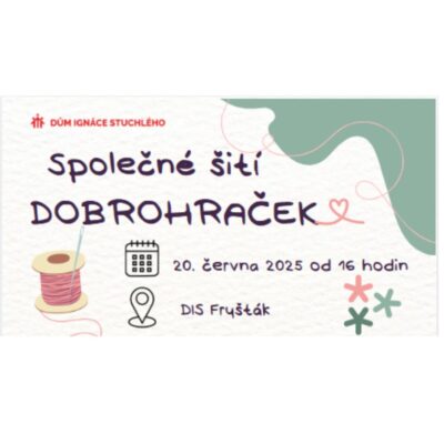 <a href='https://www.disfrystak.cz/siti-dobrohracek-kazda-ruka-se-pocita/' title='Šití Dobrohraček – každá ruka se počítá'>Šití Dobrohraček – každá ruka se počítá</a>
